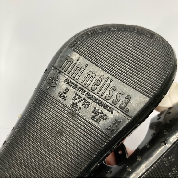 Mini Melissa + Isabela Capeto collab Daisy Mary Jane Shoes Size 5 - Picture 8 of 9